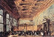 GUARDI, Francesco Audience Granted by the Doge dfh oil painting reproduction
